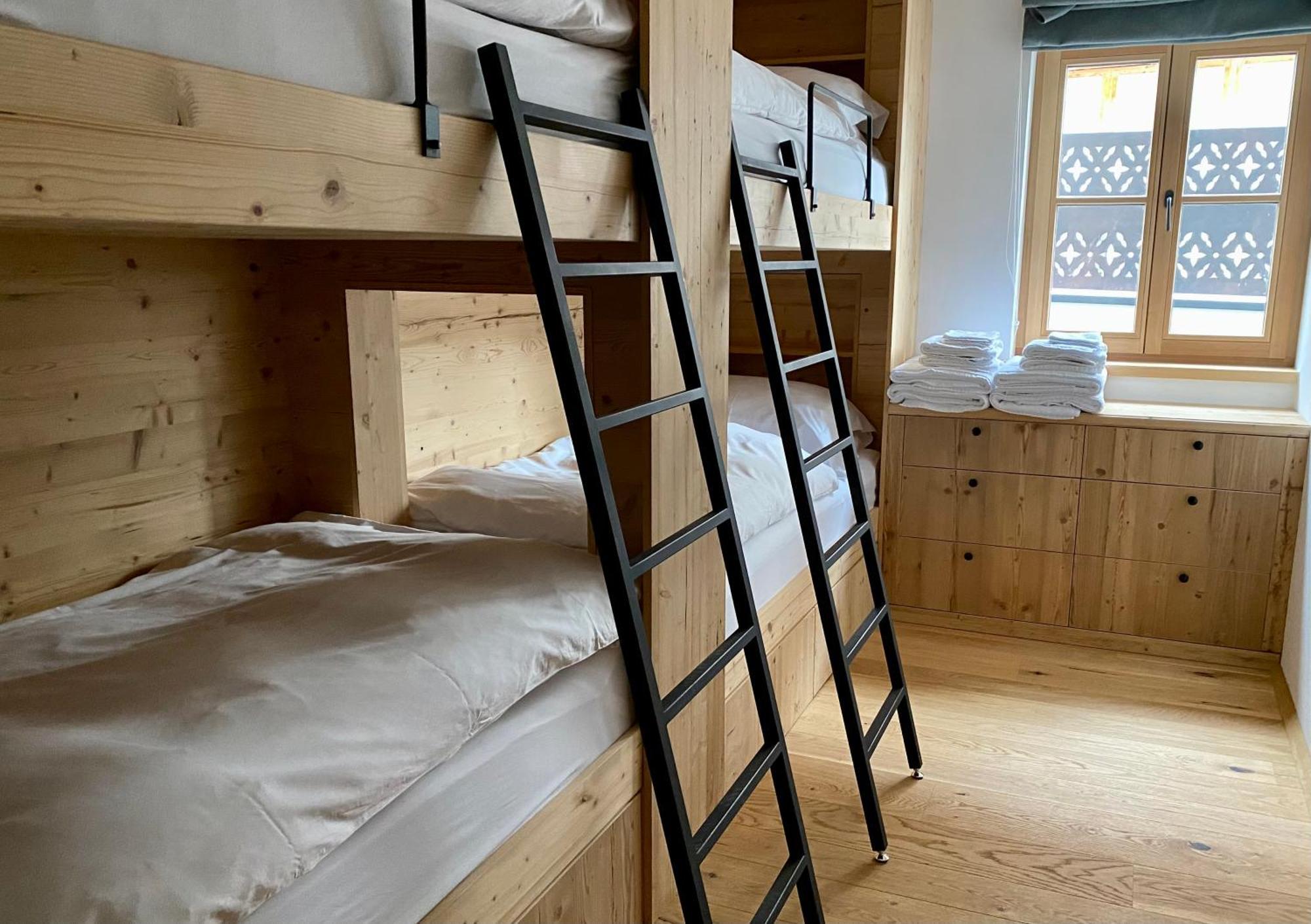 Chalet Marmotta "Neve" - Luxus Chalet سانكت أنتون ام ارلبرغ الغرفة الصورة